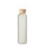 Lom Sublimated Bamboo 650ml Water Bottle One Size Transparent White MidOcean-1