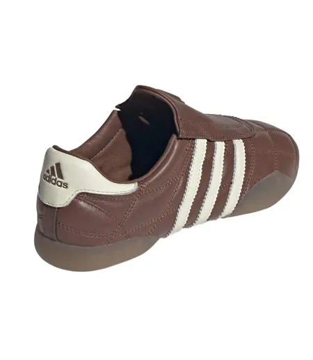 Baskets Taekwondo Femme Marron Crème Adidas