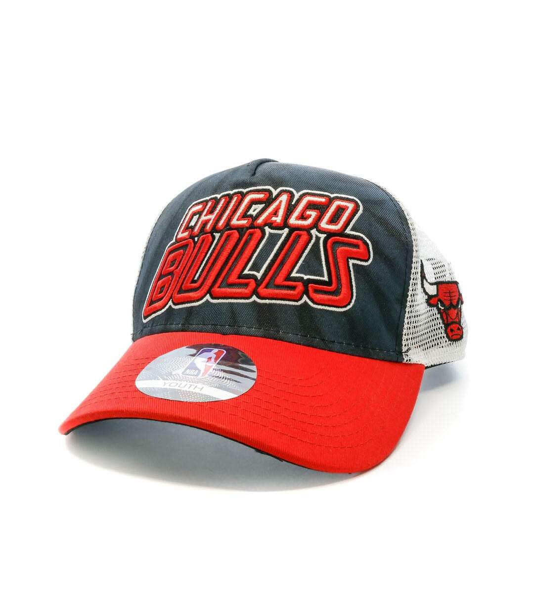 Casquette Noir/Rouge Homme CHICAGO BULLS NBA Santa Cruz Tie - Taille unique-1