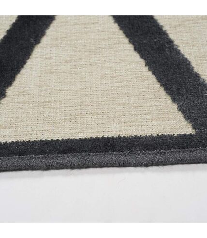 Tapis salon et chambre tissé en viscose motif scandinave SONDAC