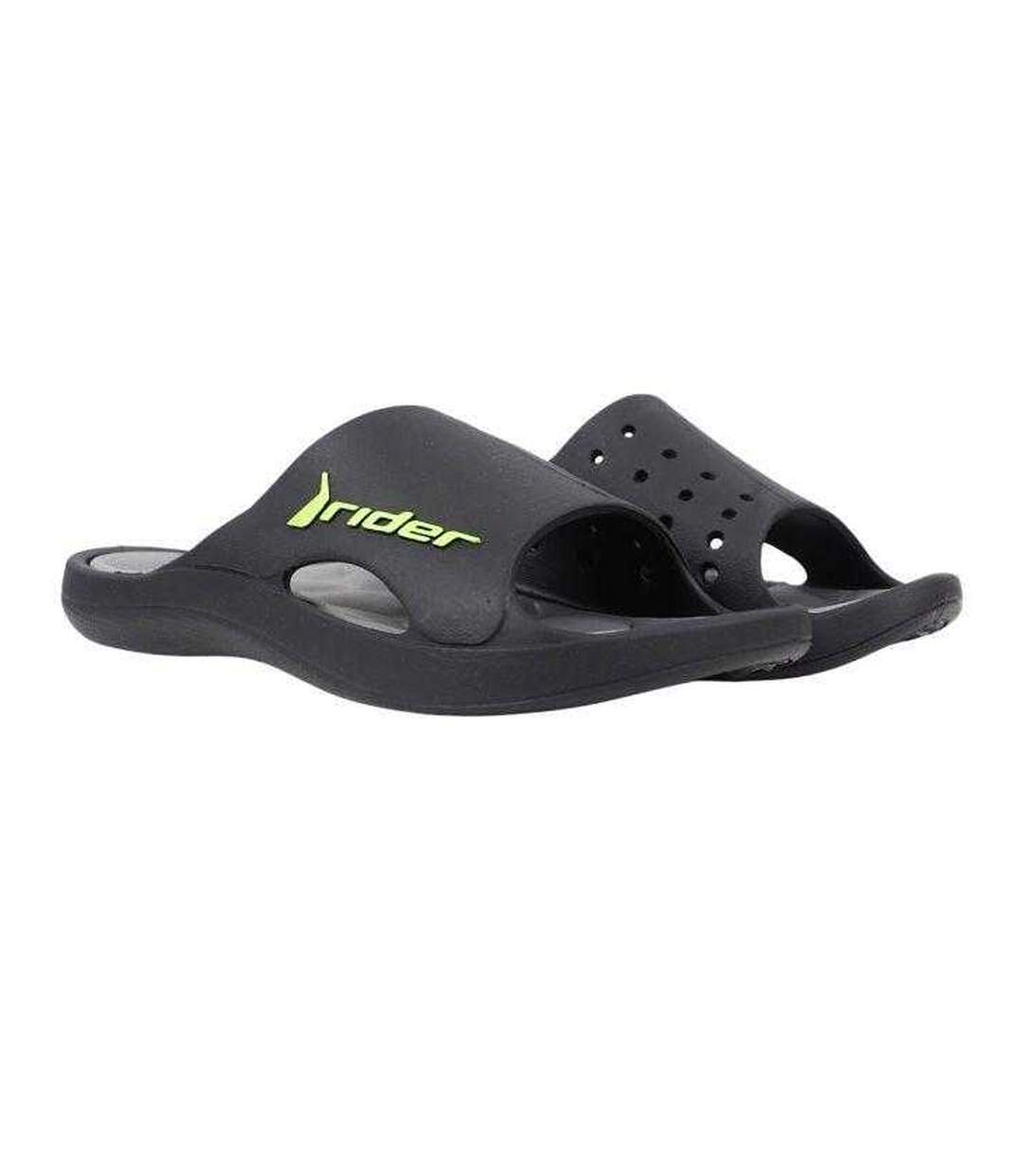 Claquettes Bay Ad Homme Noir Rider-1