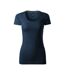 Womens/ladies Action T-shirt Navy Blue Malfini-1