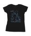 Disney Femme/Les femmes Frozen Magic Christmas Cotton T-Shirt (Noir) - UTBI22075-1