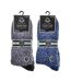 Sock Snob - 4 Paires Homme Chaussettes Polaire Chaudes | Antidérapantes Chaudes-2