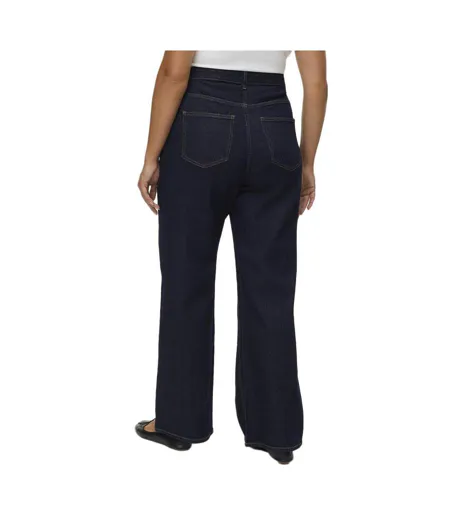 Jean loose bleu femme vero moda tessa