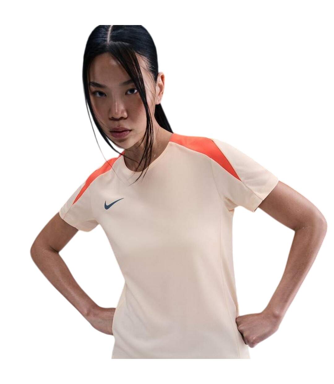 Chemise Strike Femme Beige Orange Nike-4