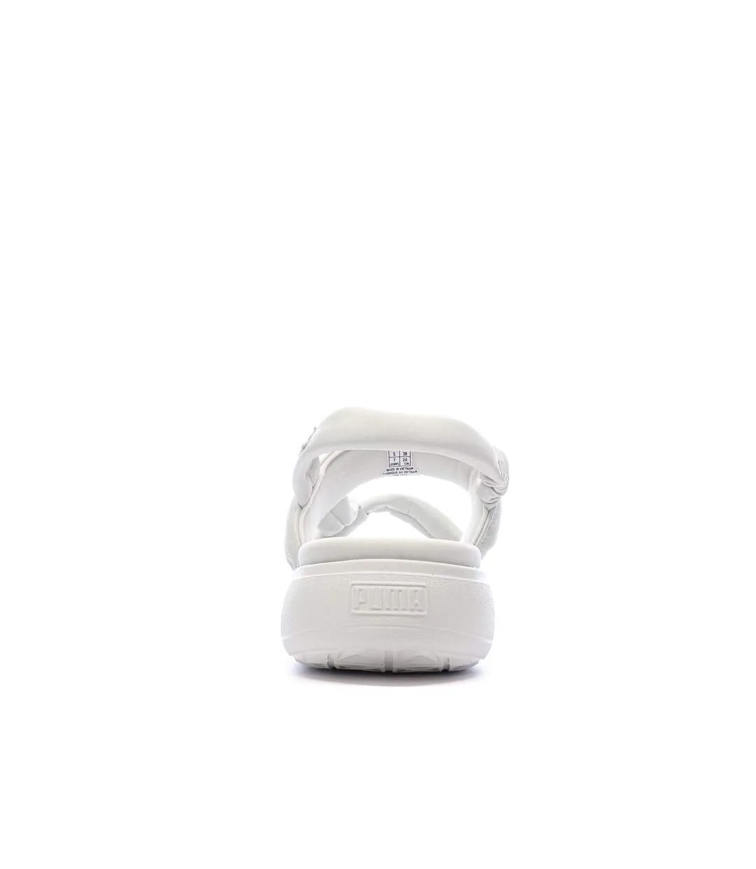 Sandales blanches femme puma suede mayu-3