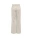 Pantalon fluide beige femme only lanor-2