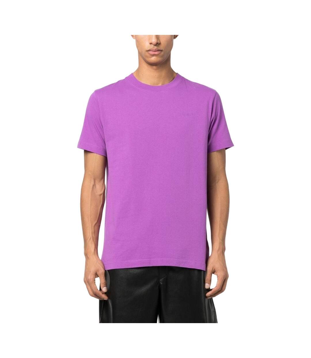 T-shirt Motif/style Diagramme Homme Mauve Orchidée Off-White-1