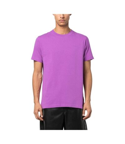 T-shirt Motif/style Diagramme Homme Mauve Orchidée Off-White