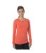 T-shirt Manches Longues Polo Femme Rouge Ralph Lauren-1