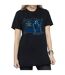 Disney Womens/Ladies Nightmare Before Christmas Jack And The Well Cotton Boyfriend T-Shirt (Noir) - UTBI41565-3