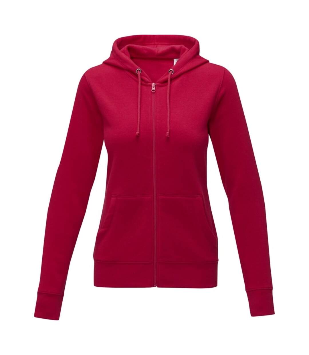 Veste à capuche theron femme rouge Elevate-1