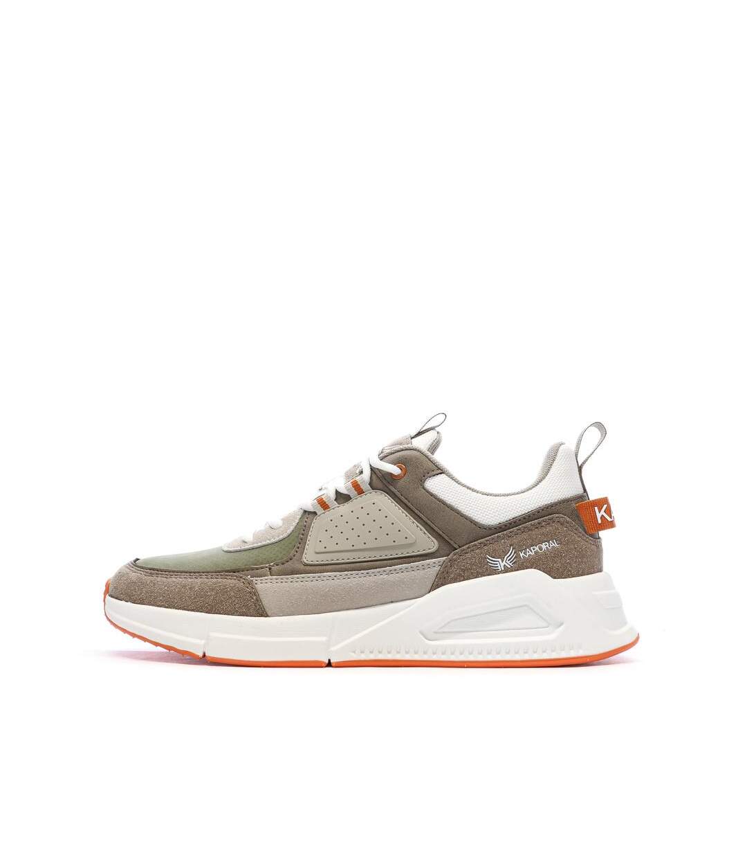 Baskets beige/kaki homme kaporal dolpy-1