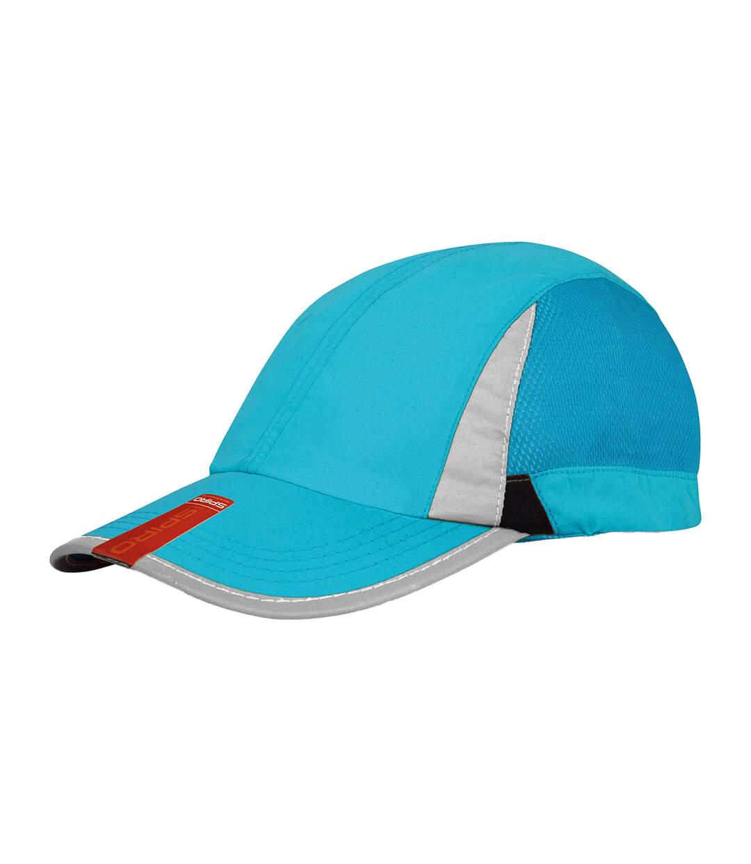 Casquette de sport spiro turquoise / noir Result Headwear-1