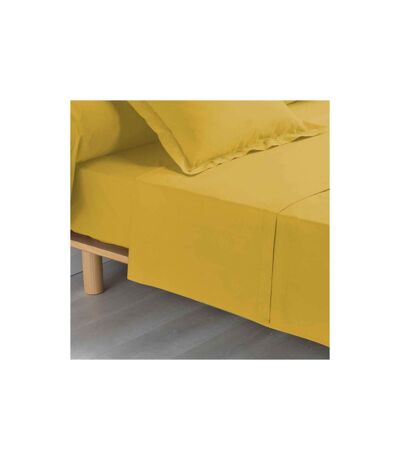 Drap Plat Percaline 180x290cm Ocre