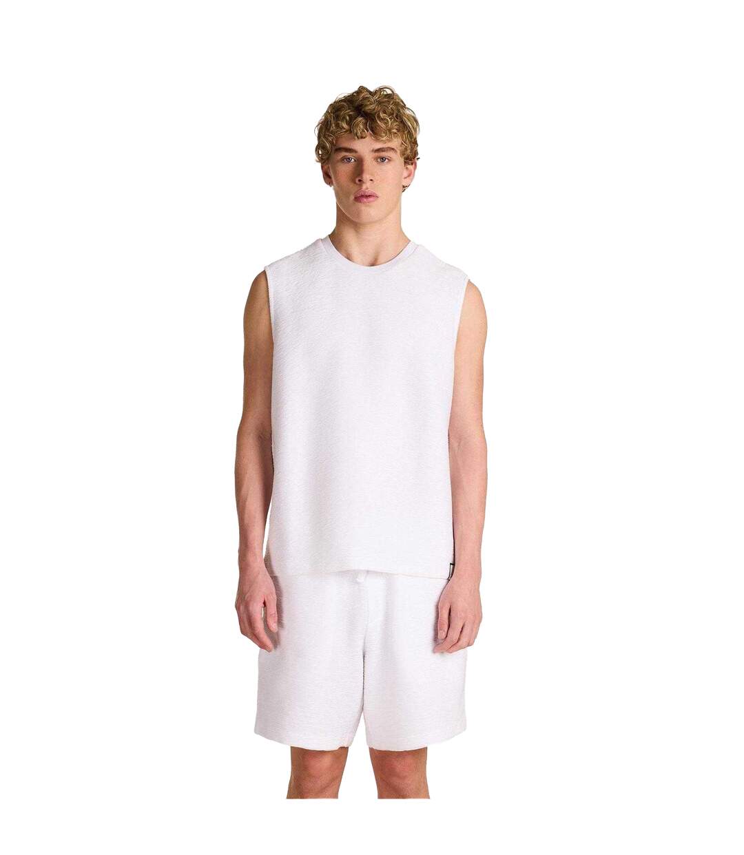 Débardeur Homme Blanc Prevu-1