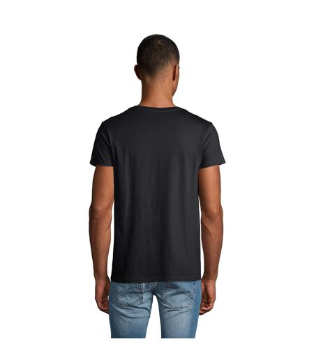 T-shirt Crusader Homme Gris Foncé Uni SOLS