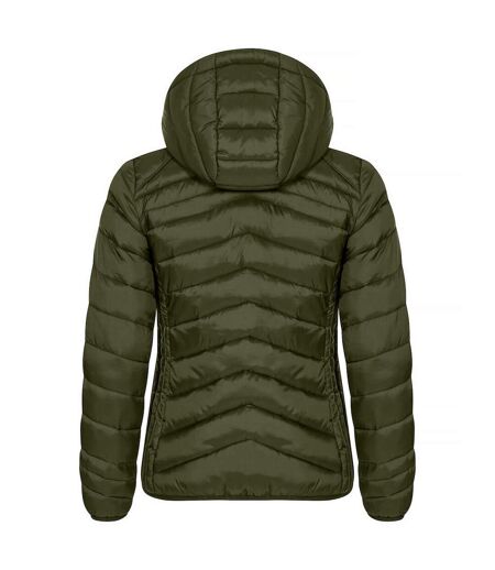 Veste Idaho Femme Vert Kaki Clique