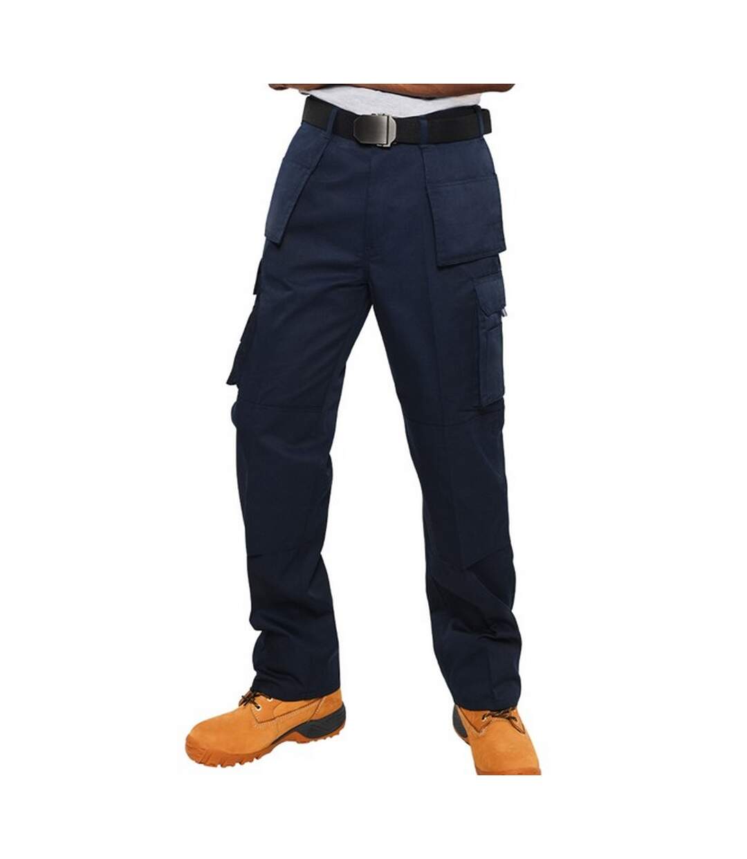 Pantalon Cargo Utility Homme Bleu Marine Absolute Apparel-1