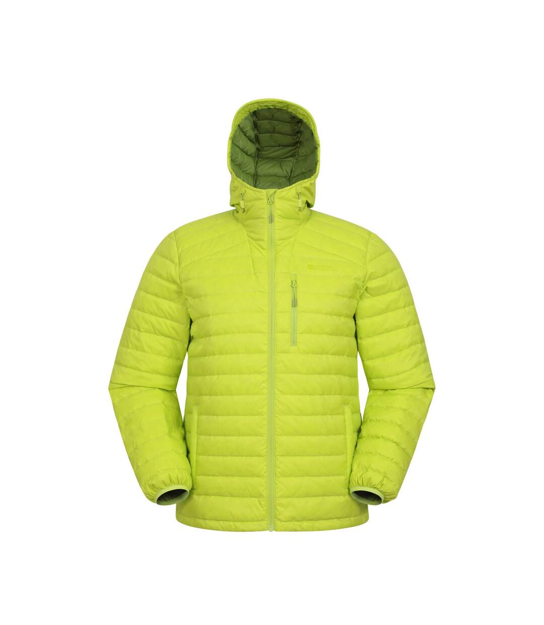 Mens Henry Ii Extreme Down Filled Padded Jacket Lime Mountain Warehouse-1