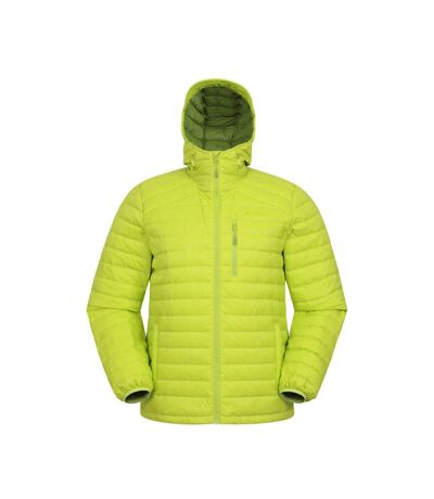 Mens Henry Ii Extreme Down Filled Padded Jacket Lime Mountain Warehouse