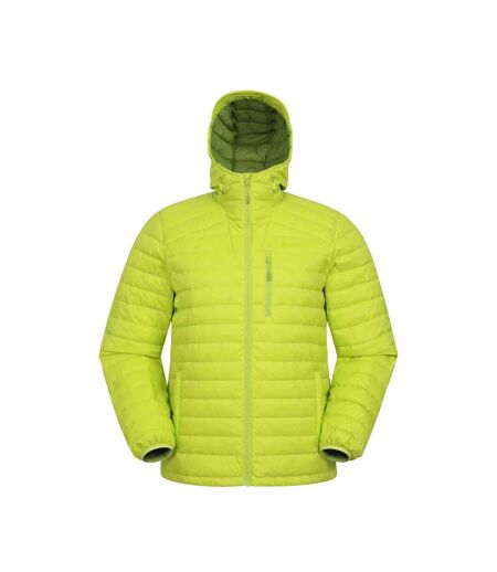 Mens Henry Ii Extreme Down Filled Padded Jacket Lime Mountain Warehouse