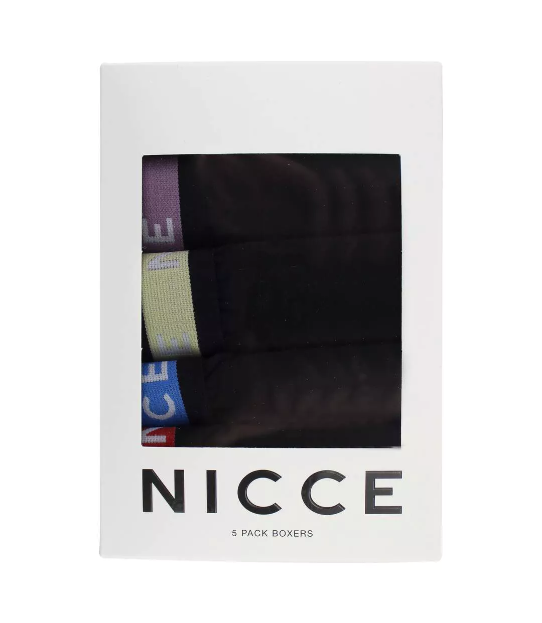 Nicce - Lot de 5 Boxers Homme AMBRO | Sous-vêtement Coton Doux et Respirant-2