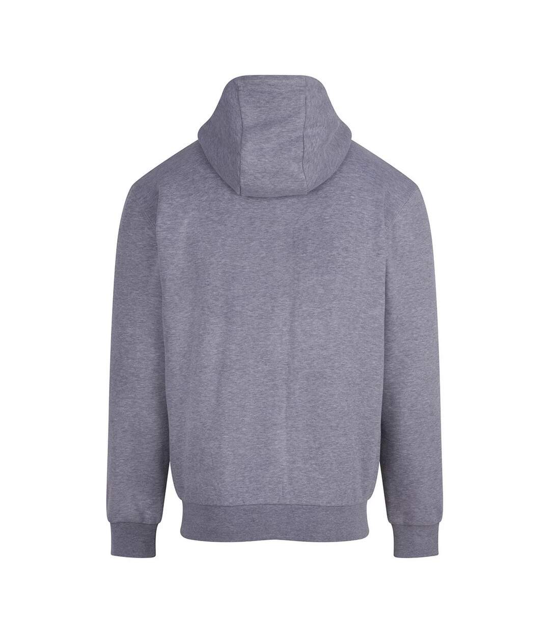 Veste À Capuche Studio Adulte Gris Chiné Anthem-2
