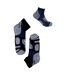 3 Paires Chaussettes Cyclisme Homme Sport Basses-3