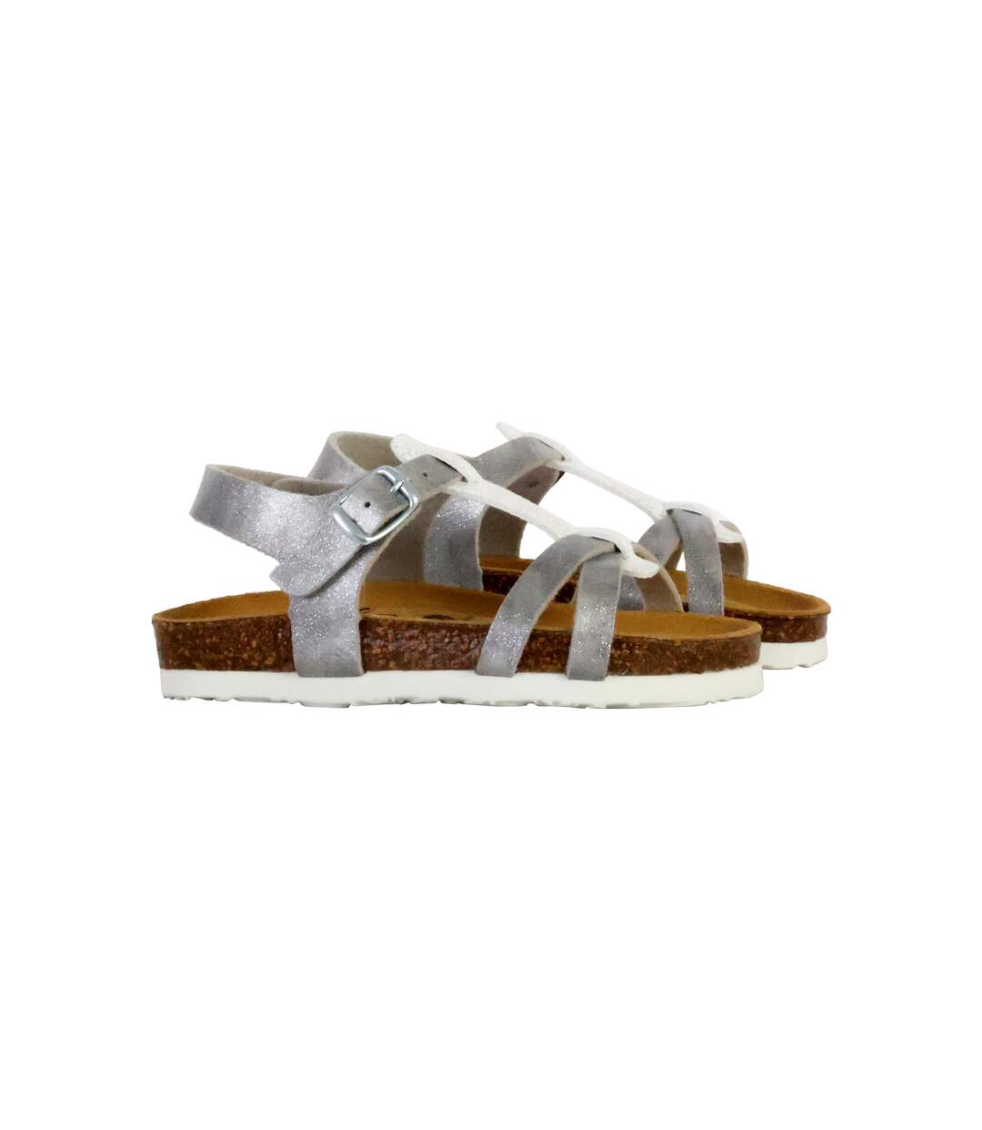 Mules Cuir Enfant Plakton Cross-3