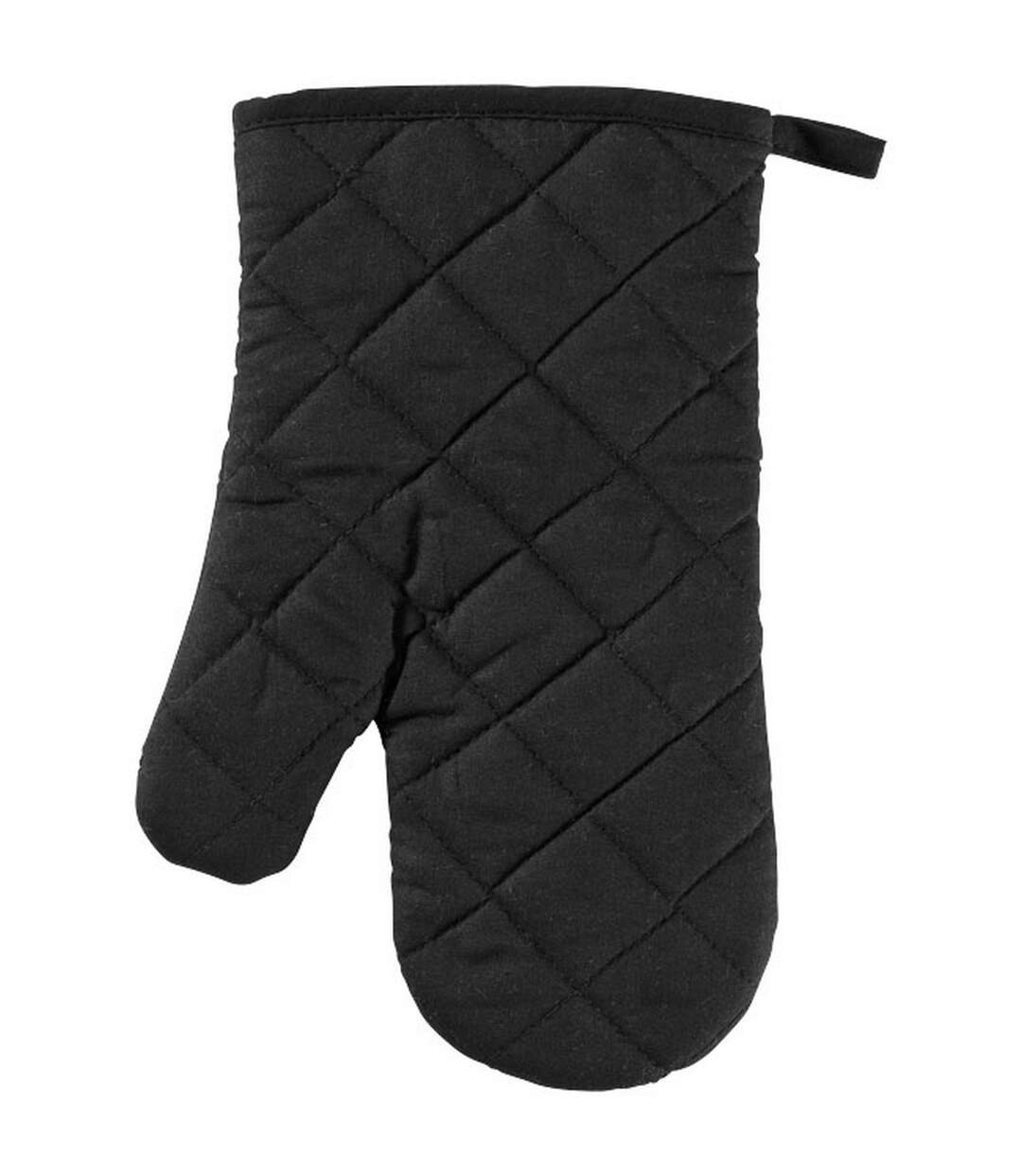 Zander oven glove 26.5 x 17 x 2 cm solid black Bullet-2