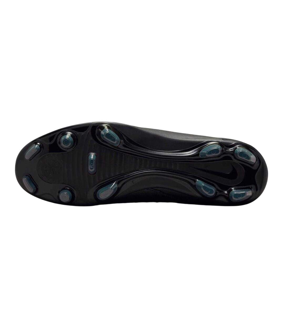 Chaussures De Foot Pour Terrain Ferme Luna Club Adulte Noir Vert Nike-4