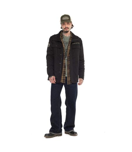 Veste militaire doublée homme avec écusson Aaron Vondutch