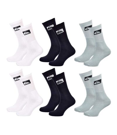 Chaussettes QUIKSILVER CUSHIONED CREW - Pack de 6