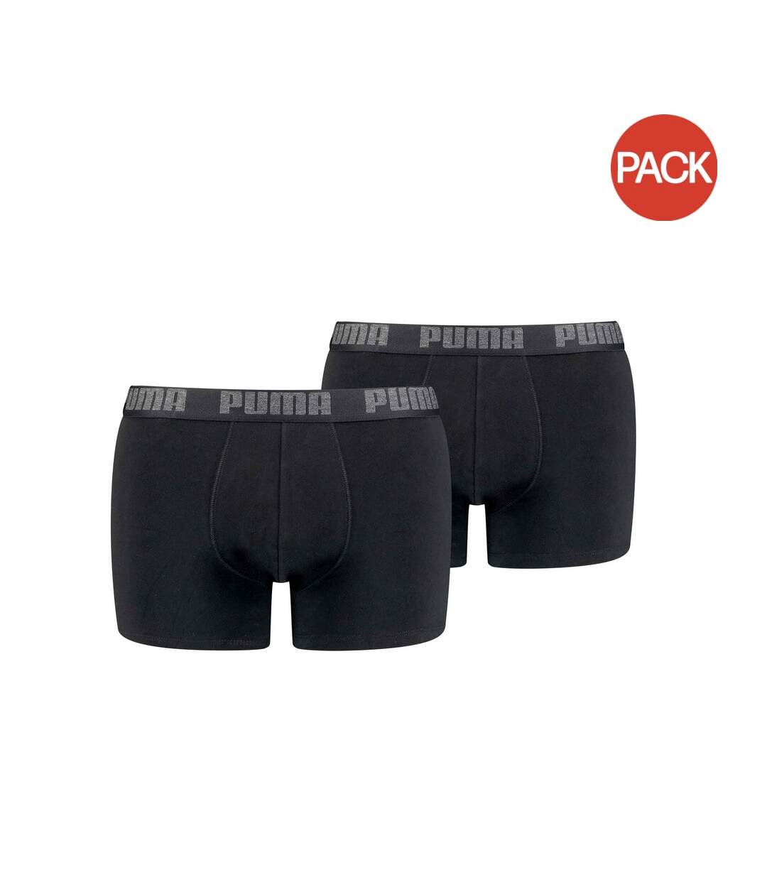 Pack of 2  Mens basic boxer shorts  black Puma