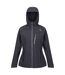 Womens/ladies Birchdale Shell Waterproof Jacket Seal Grey White Regatta-2