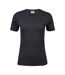 T-shirt Femme Gris Foncé Tee Jays-1