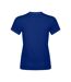 Womens/ladies Cooldry T-shirt Royal Blue Canterbury-2