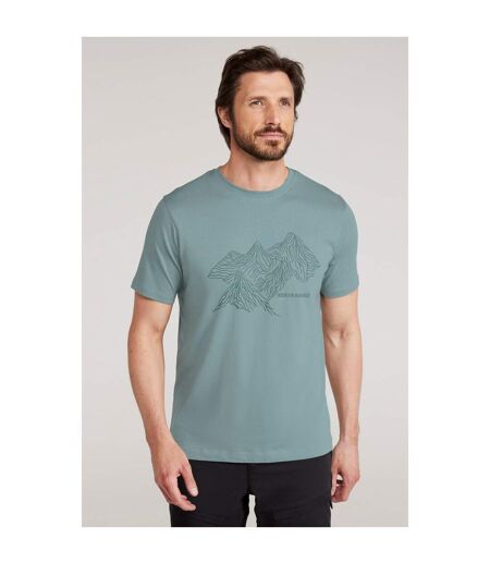 T-shirt homme kaki clair Mountain Warehouse