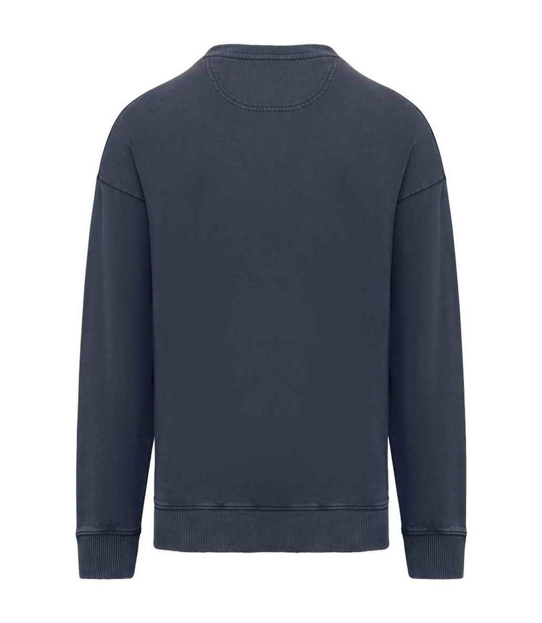 Unisex Adult Washed Sweatshirt Washed Navy Native Spirit-2