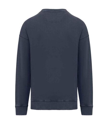 Unisex Adult Washed Sweatshirt Washed Navy Native Spirit