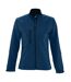 SOLS Womens/Ladies Roxy Soft Shell Jacket (Breathable, Windproof And Water Resistant) (Abyss Blue)