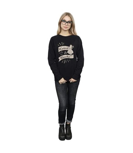 Disney - Sweat ALICE IN WONDERLAND WEIRD AND WACKY - Femme (Noir) - UTBI5530