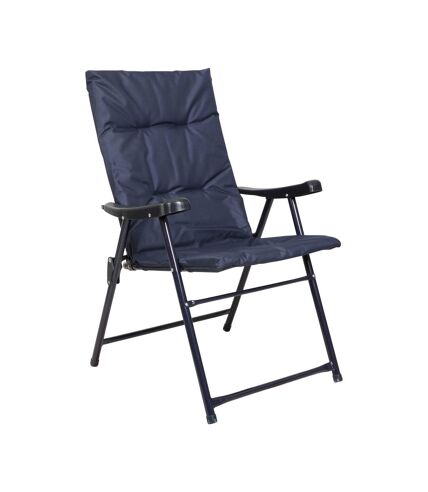 Mountain Warehouse Padded Folding Chair (Navy) (One Size) - UTMW2661