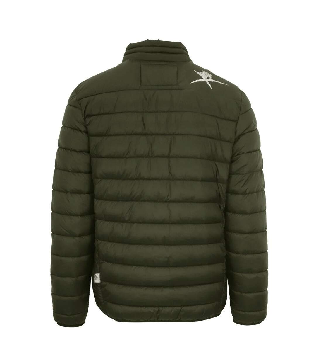 Doudoune Matelassée Motif/style Logo Adulte Vert Plein Sport-2