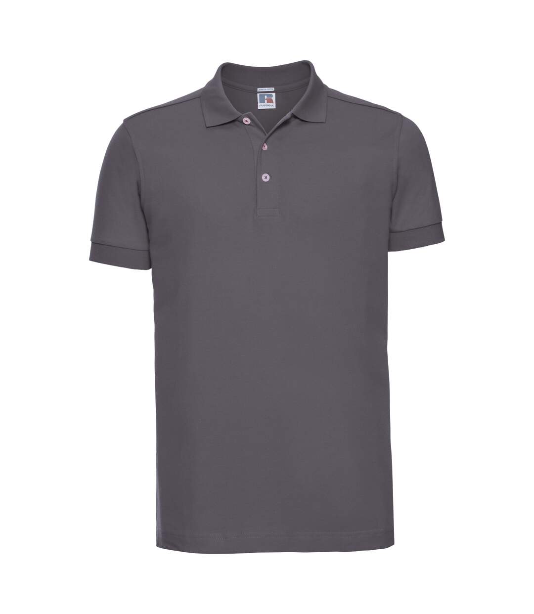 Russell - Polo manches courtes - Homme (Gris foncé) - UTBC3257