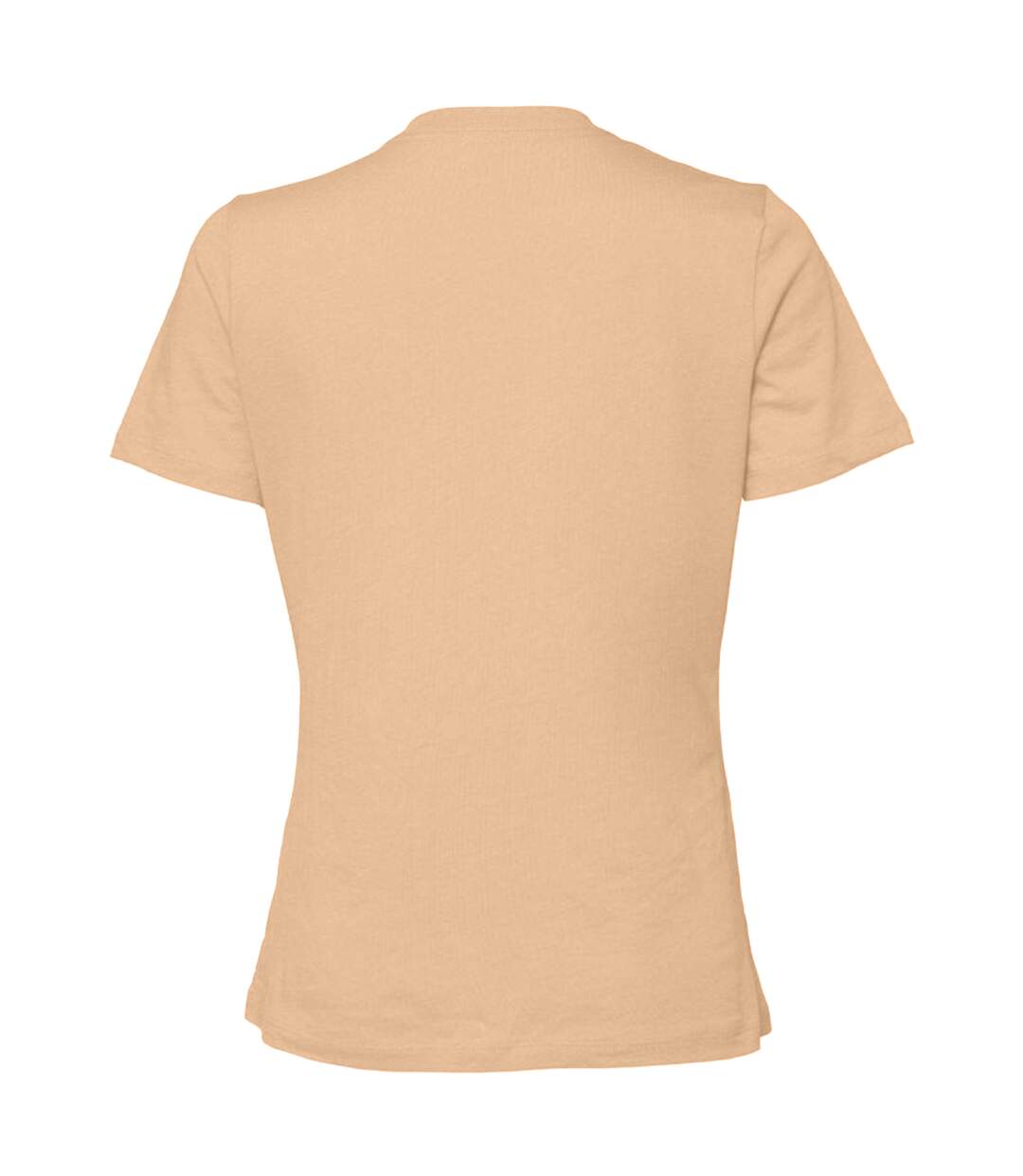 Womens/ladies jersey short-sleeved t-shirt sand dune Bella + Canvas