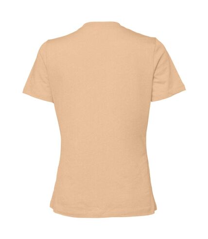 T-shirt femme beige foncé Bella + Canvas