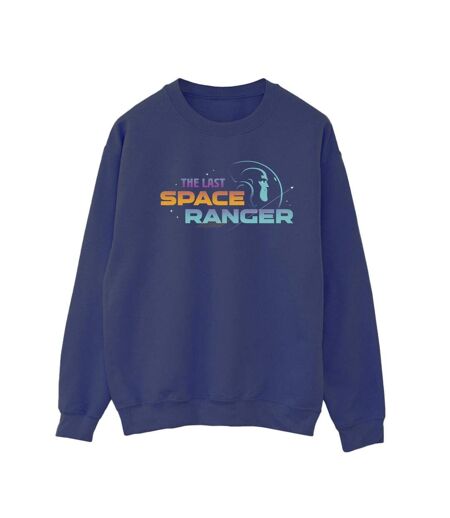 Disney Sweatshirt Femme/Ladies Lightyear Last Space Ranger Text (Bleu marine) - UTBI25229